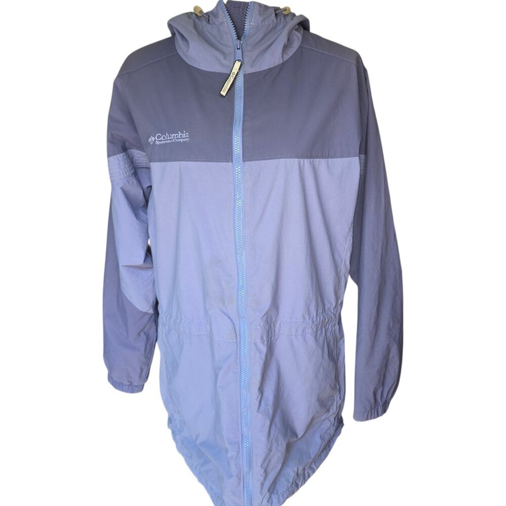 Vintage Columbia Winter Jacket Blue Purple Size Large Womens Gorpcore